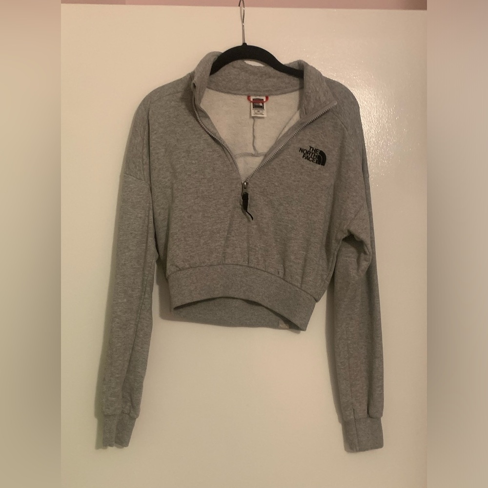 Cropped Northface Quartet-zip ASOS